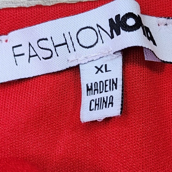 Fashion Nova Sweet Sayings Mini Dress Size XL - Picture 7 of 9